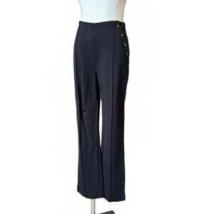 Nanette by Nanette Lepore Ponte Dress Pants with Sailor Button Details